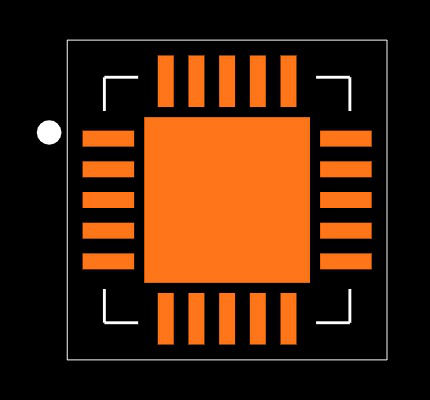 MCP73871-2CCI/ML Footprint