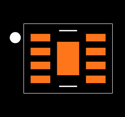 MCP9902T-1E/RW Footprint