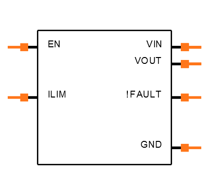 MIC2042-1YM Symbol