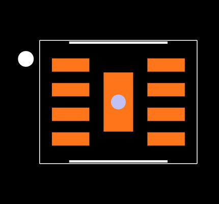 MIC2875-5.0YMT-TR Footprint