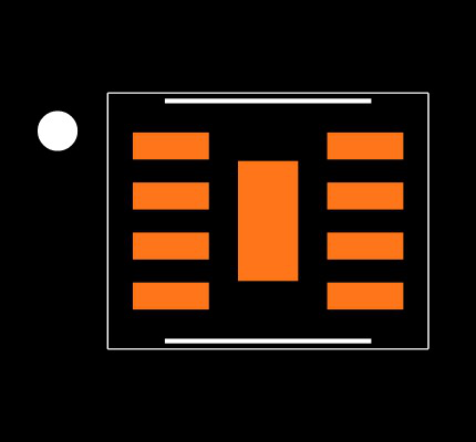 MIC5332-SSYMT-TR Footprint