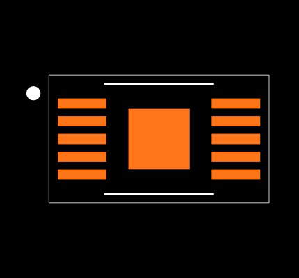 MIC61150YMME-TR Footprint