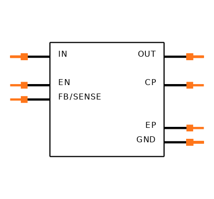 MIC61150YMME-TR Symbol