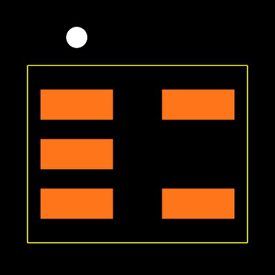 MIC833YM5-TR Footprint