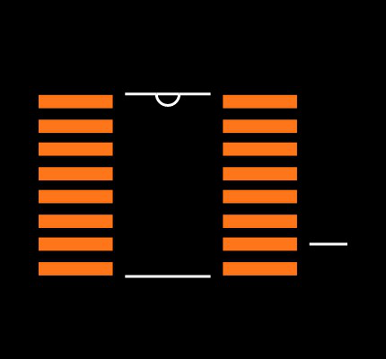 MICRF219AYQS-TR Footprint