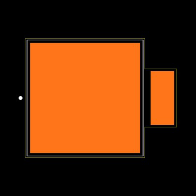 MPLAD15KP100A Footprint