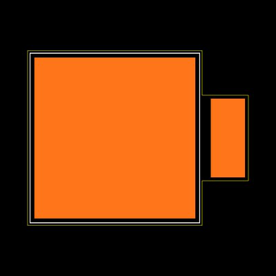 MPLAD30KP54CA Footprint