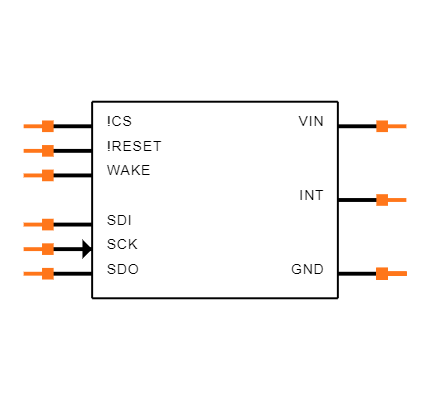 MRF24J40MDT-I/RM Symbol