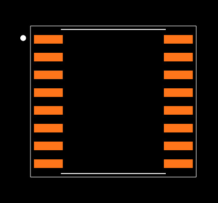 MT25QU512ABB8ESF-0SIT Footprint
