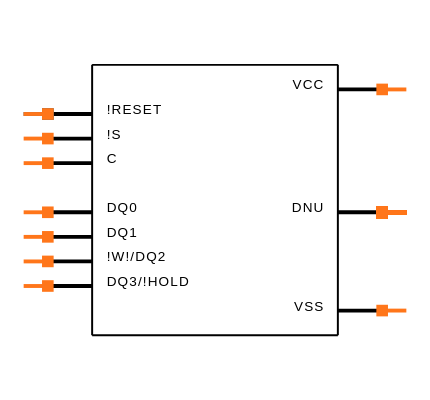 MT25QU512ABB8ESF-0SIT Symbol
