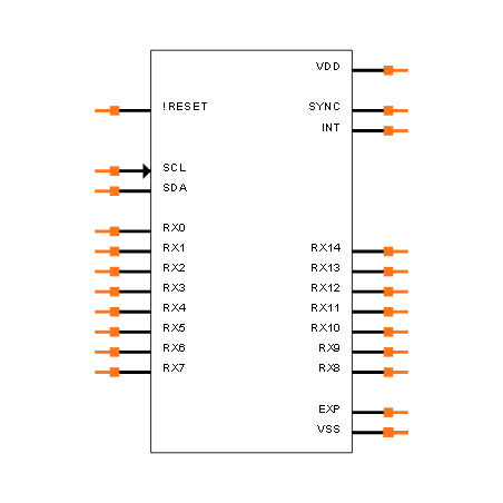 MTCH6102T-I/MV Symbol