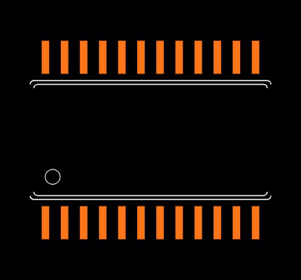 MTS62C19A-HS105 Footprint
