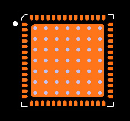 PD69208MILQ-TR Footprint