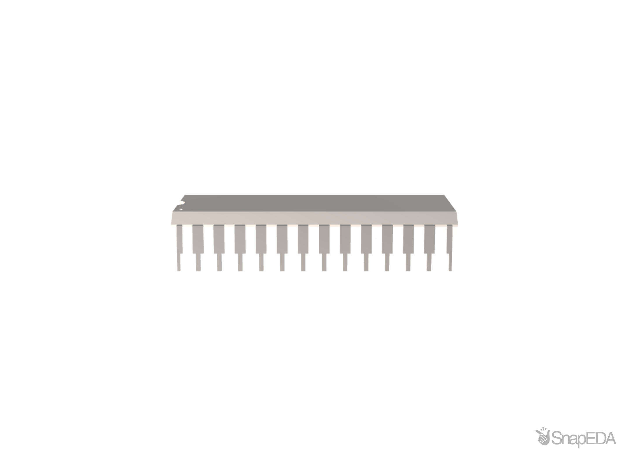 PIC16C73B-04/SP 3D Model