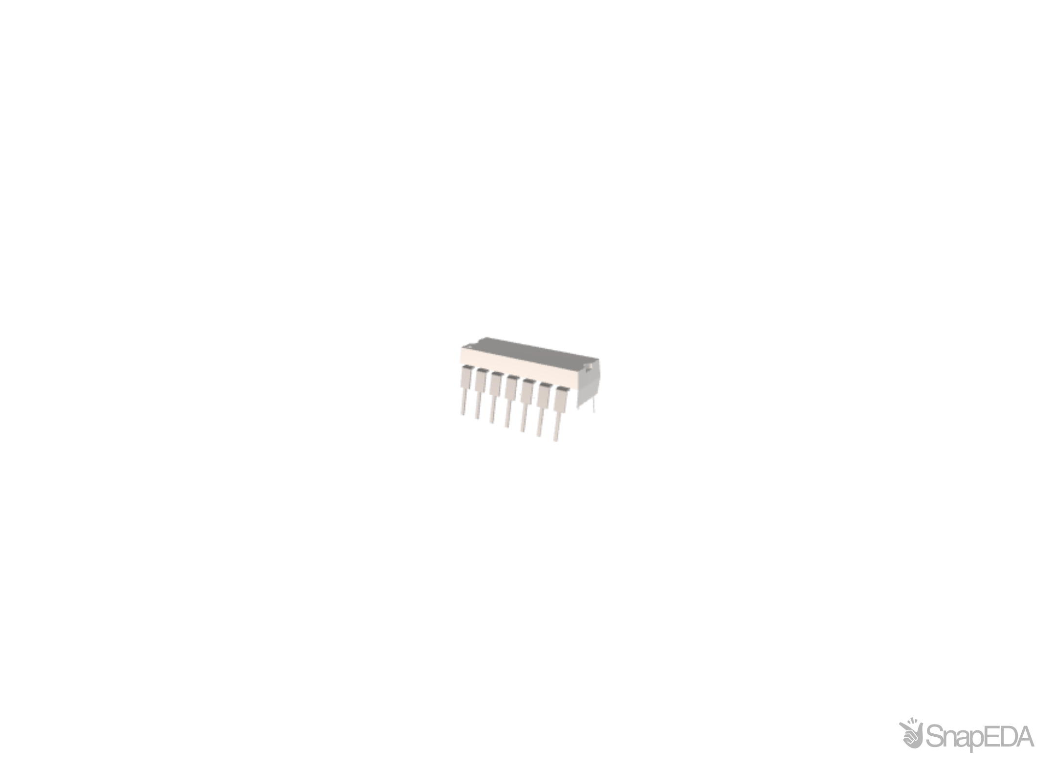 PIC16F18426-E/P 3D Model