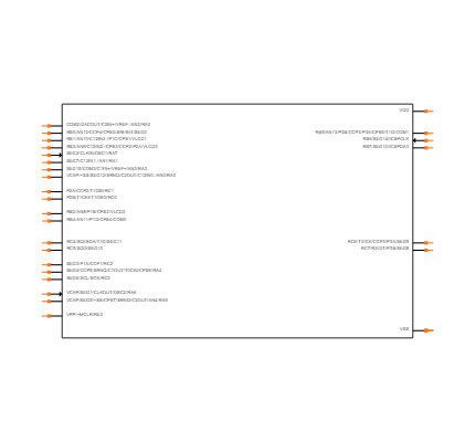 PIC16F1933-I/SS Symbol