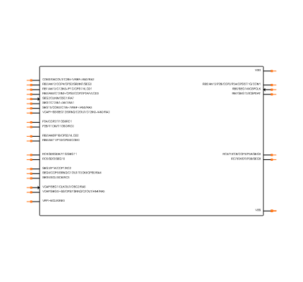 PIC16F1938-I/SP Symbol