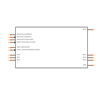 PIC16F630-I/SL Symbol