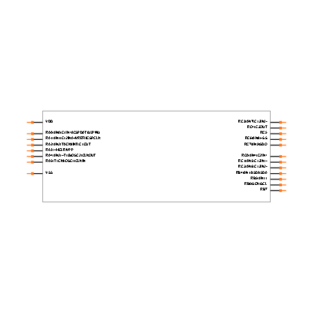 PIC16F677-E/SS Symbol