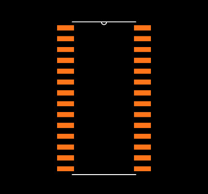 PIC16F722-E/SO Footprint