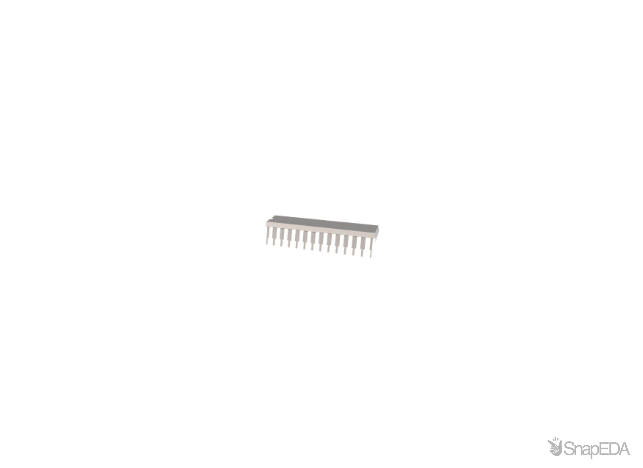 PIC16F73-E/SP 3D Model