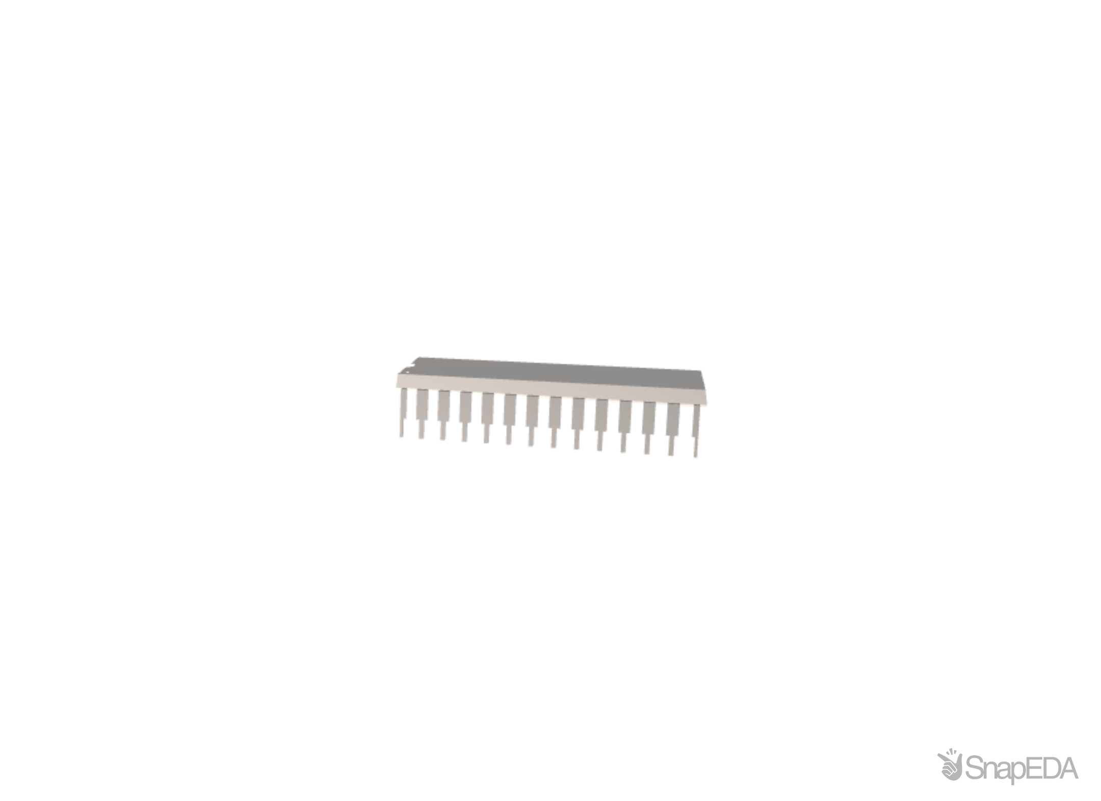 PIC16F873A-I/SP 3D Model