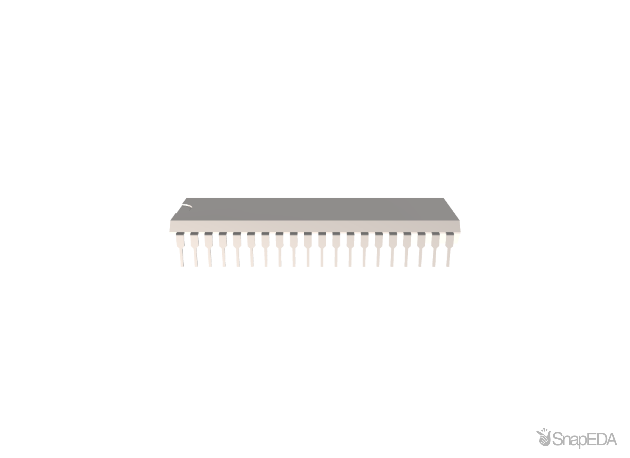 PIC16F874-04/P 3D Model