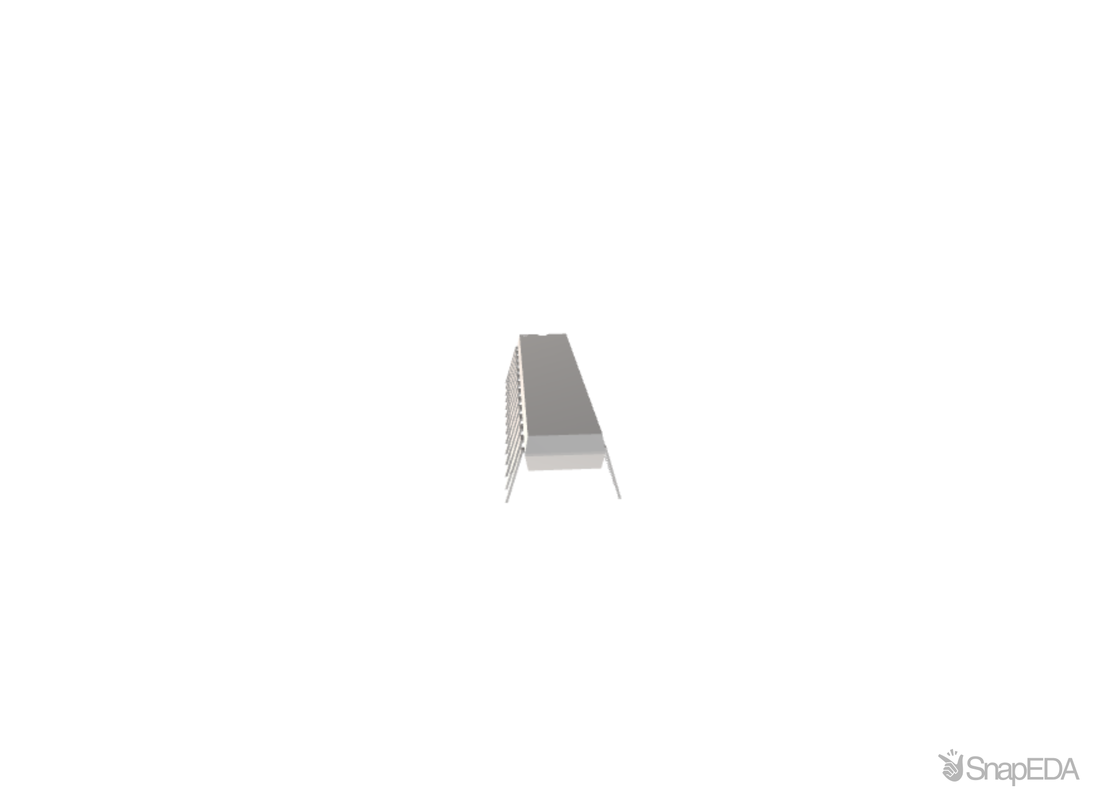 PIC16F876A-E/SP 3D Model