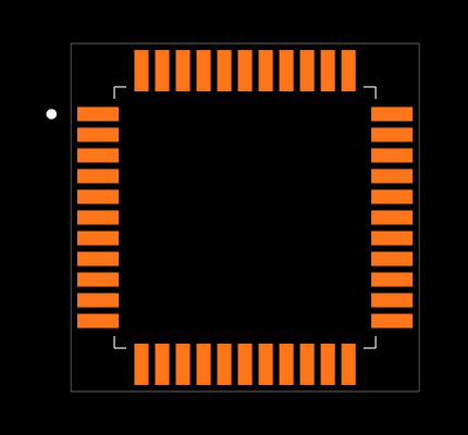 PIC16F914-I/P Footprint