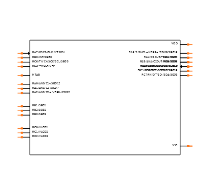 PIC16F916-I/ML Symbol