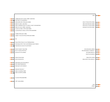 PIC16LF1934-I/ML Symbol