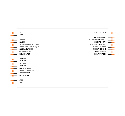 PIC18F2431-E/SO Symbol