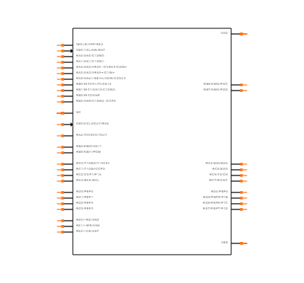 PIC18F45K20-I/PT Symbol