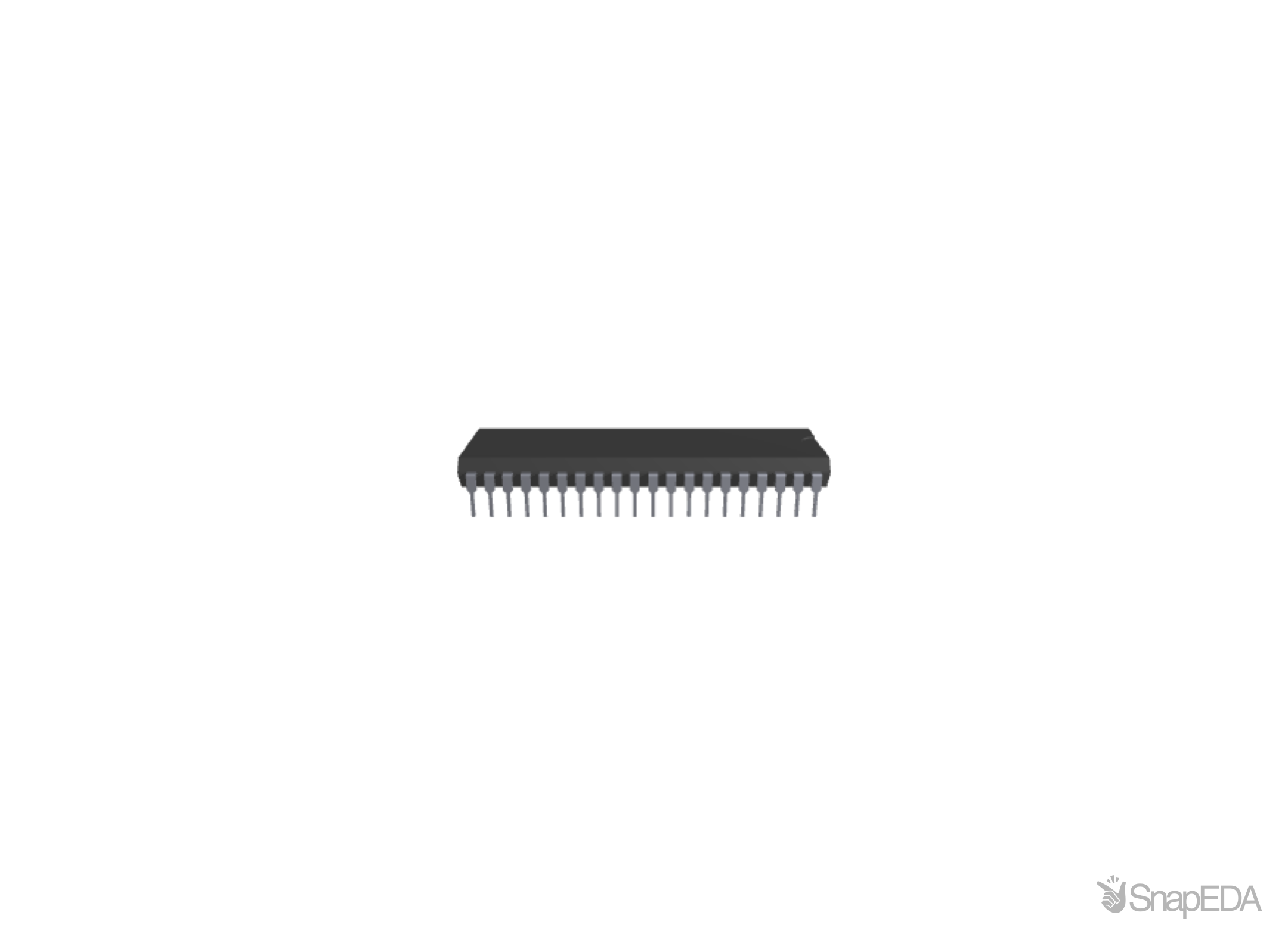 PIC18F4620-E/P 3D Model