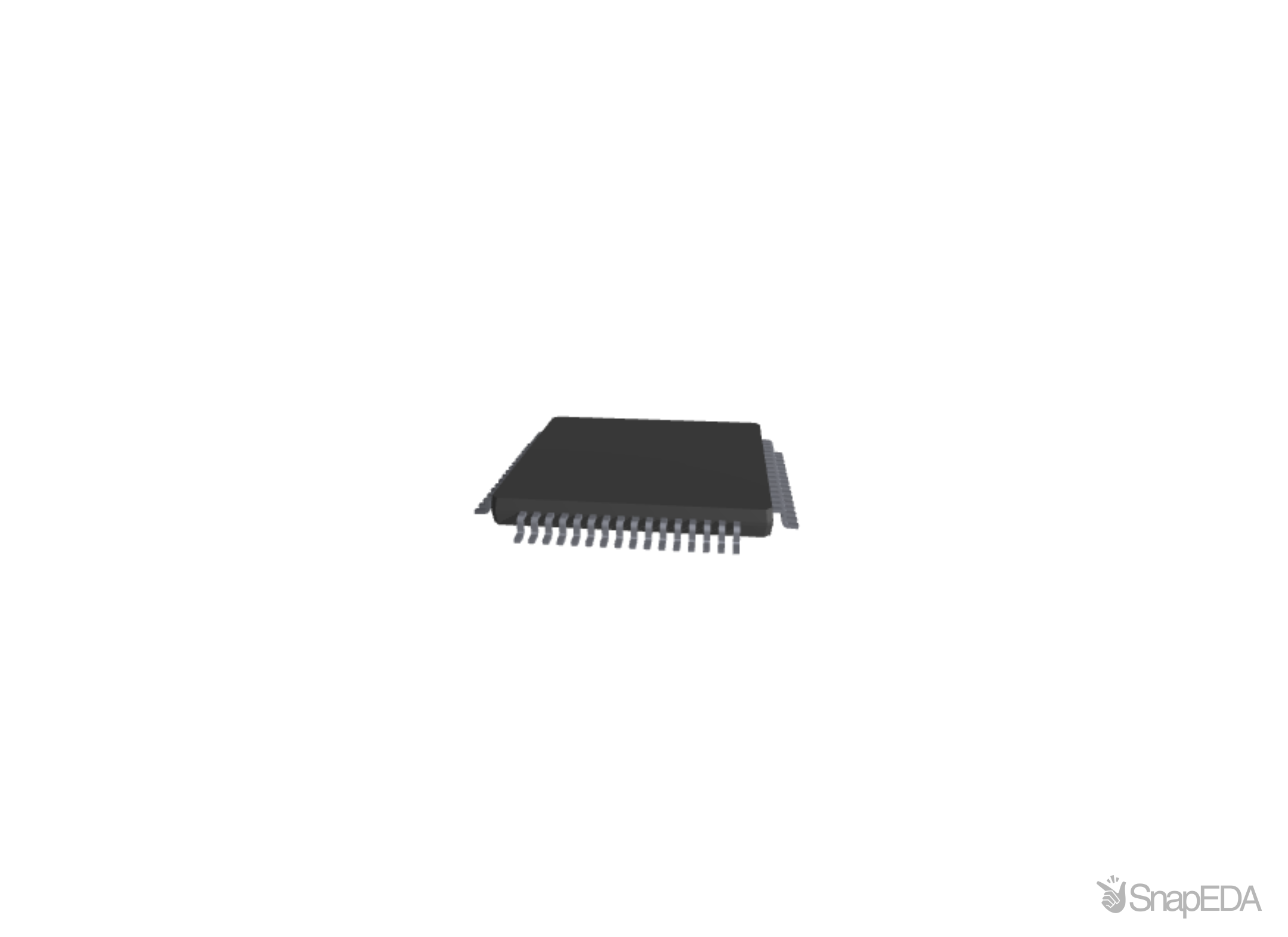 PIC18F6720-I/PT 3D Model