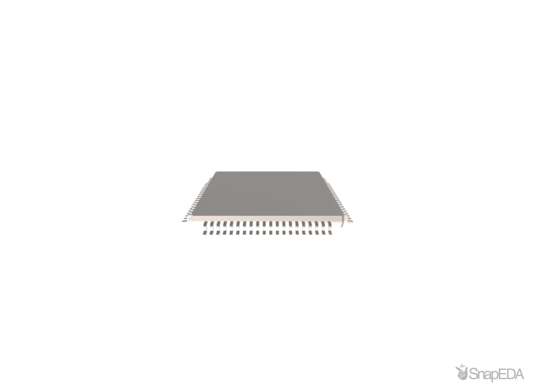 PIC18F8628-I/PT 3D Model