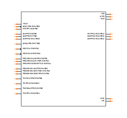 PIC24HJ12GP202-I/SO Symbol