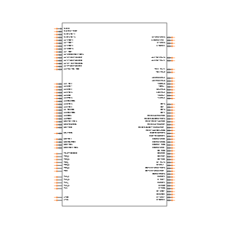 PIC24HJ256GP210A-E/PF Symbol