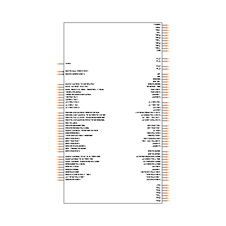 PIC32MK1024GPE100-I/PT Symbol