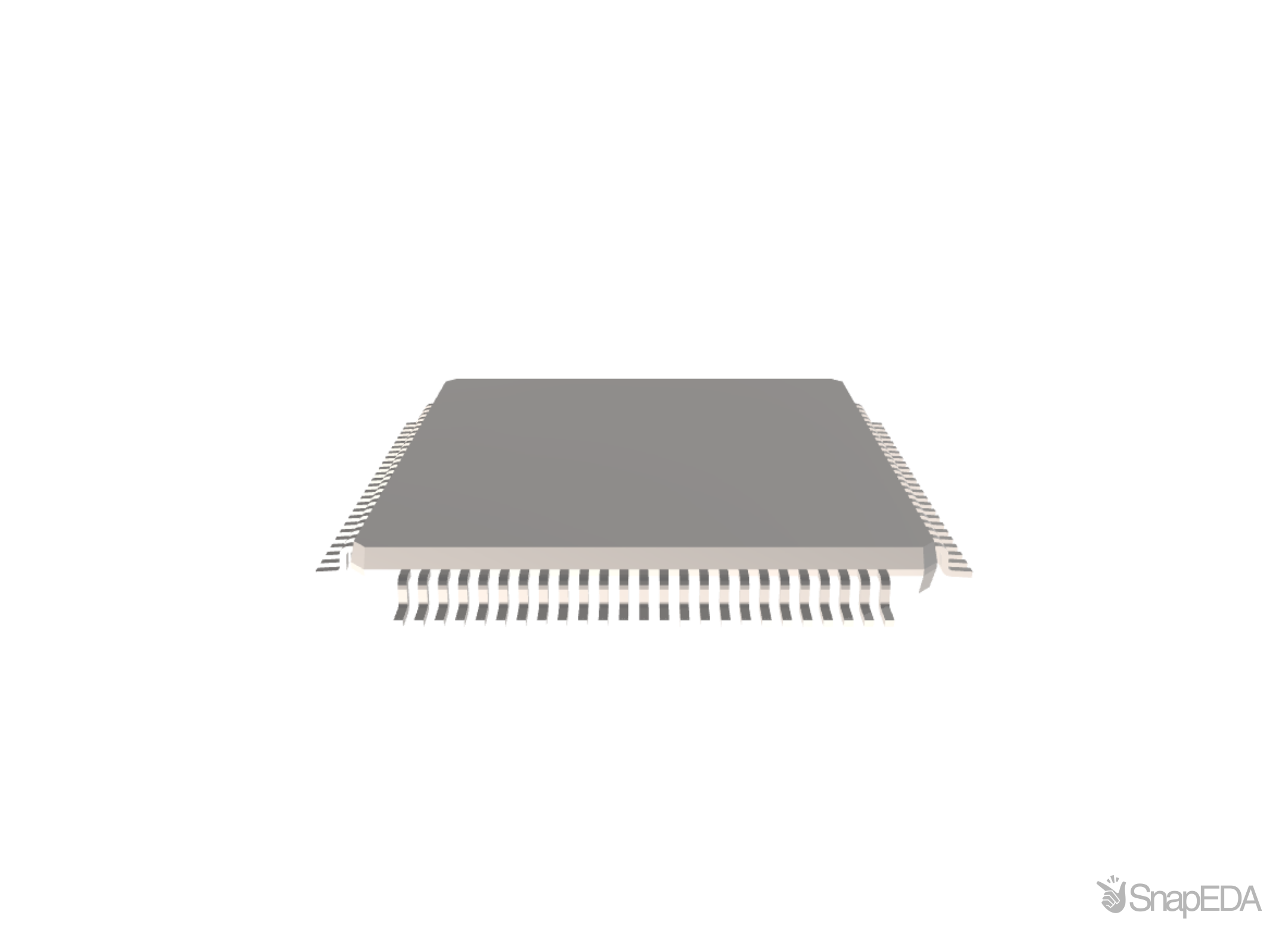 PIC32MX340F128L-80I/PT 3D Model