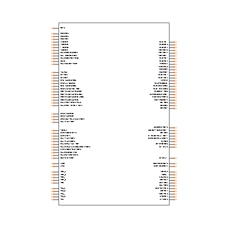 PIC32MX340F128L-80V/PT Symbol
