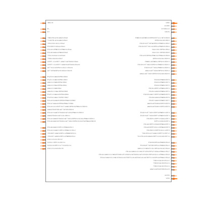 PIC32MZ2048EFG100-I/PT Symbol