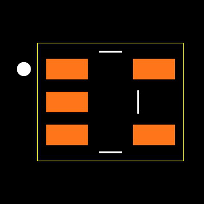 TC74A0-3.3VCTTR Footprint
