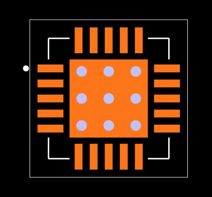 UCS1003-2-BP Footprint