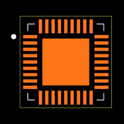 USB2534-1080AEN Footprint