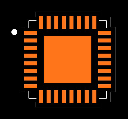 USB3300-EZK Footprint