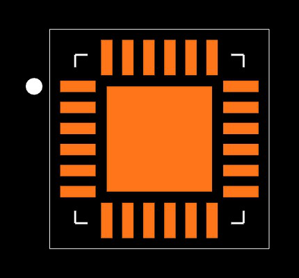 USB3318-CP Footprint