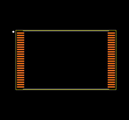 MT29F1G08ABAEAWP-ITX:E Footprint