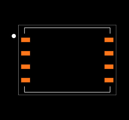 MT29F2G01ABBGDWB-IT:G TR Footprint