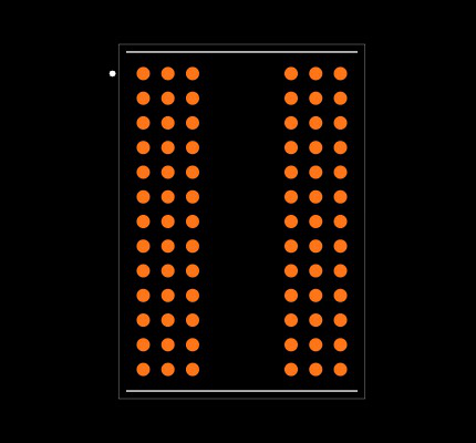 MT40A1G8SA-075:E Footprint